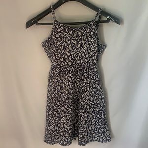 Girls Floral Print Dress